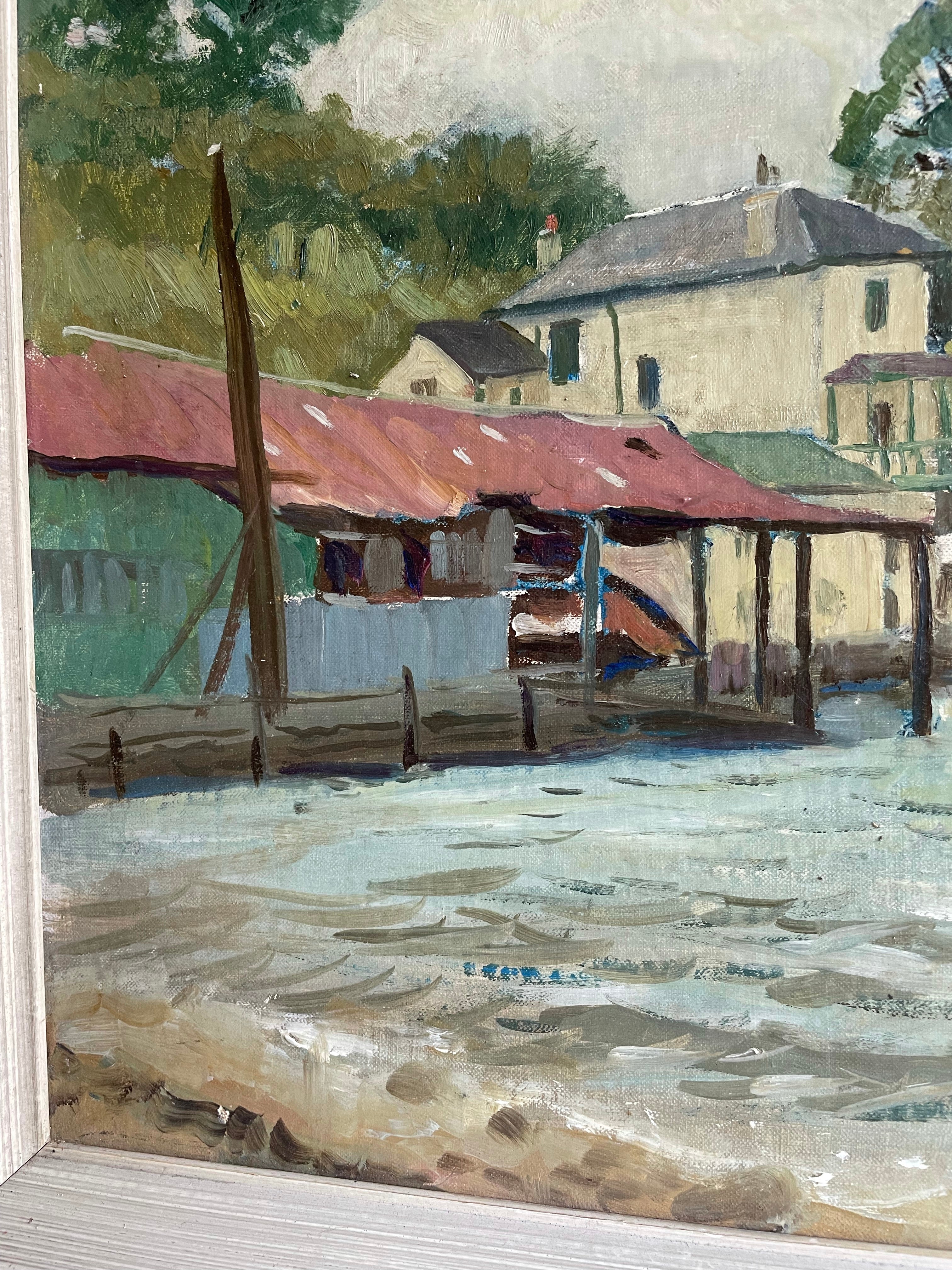 Water and Sky: Midcentury Oil on Board