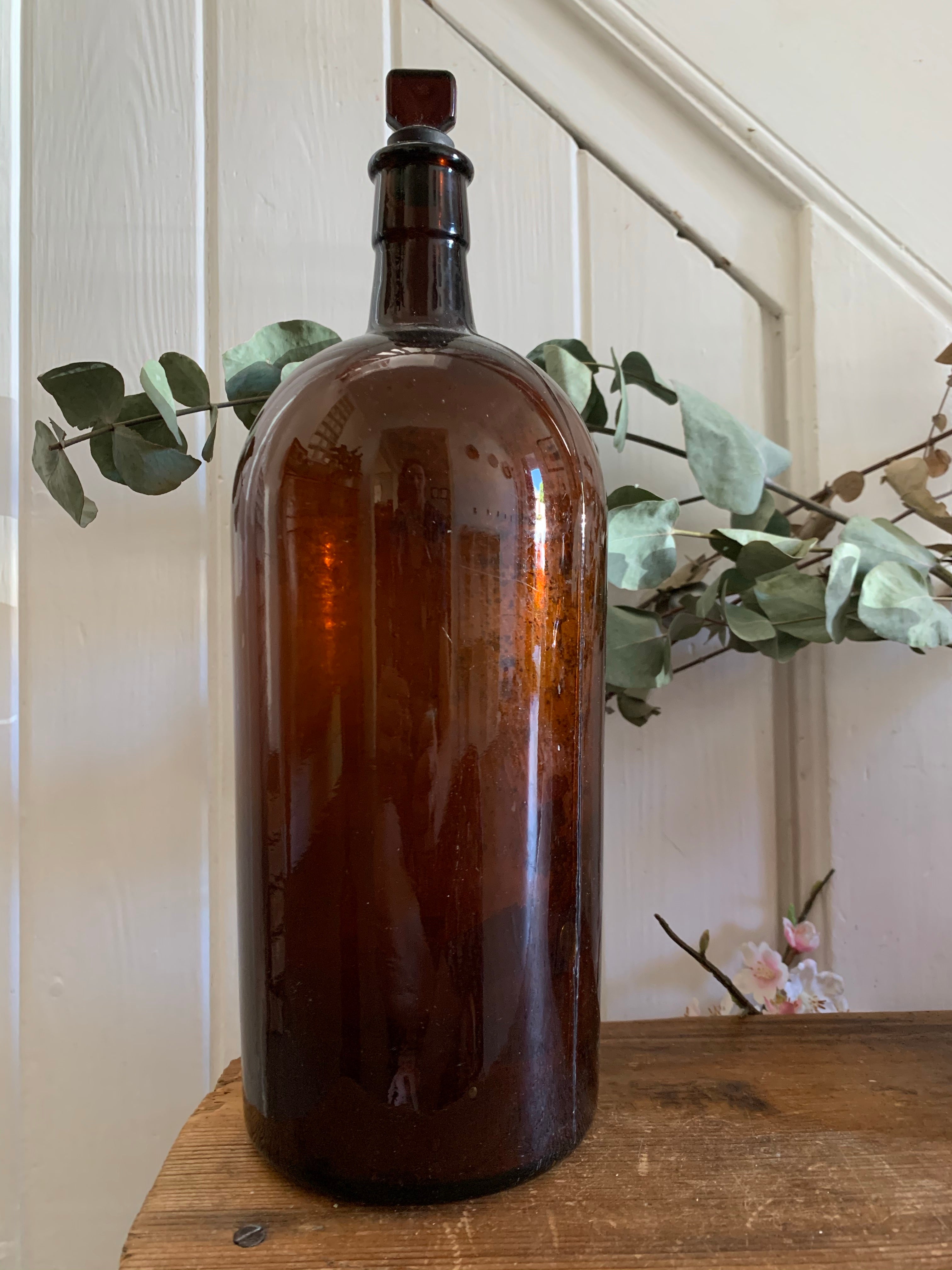 Very Large Vintage Laboratory Bottle