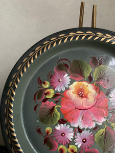 Small Vintage Toileware Plate 2