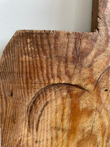 Vintage Primitive Wooden Chopping Board