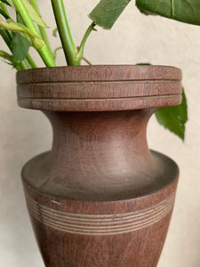 Vintage Wood Urn