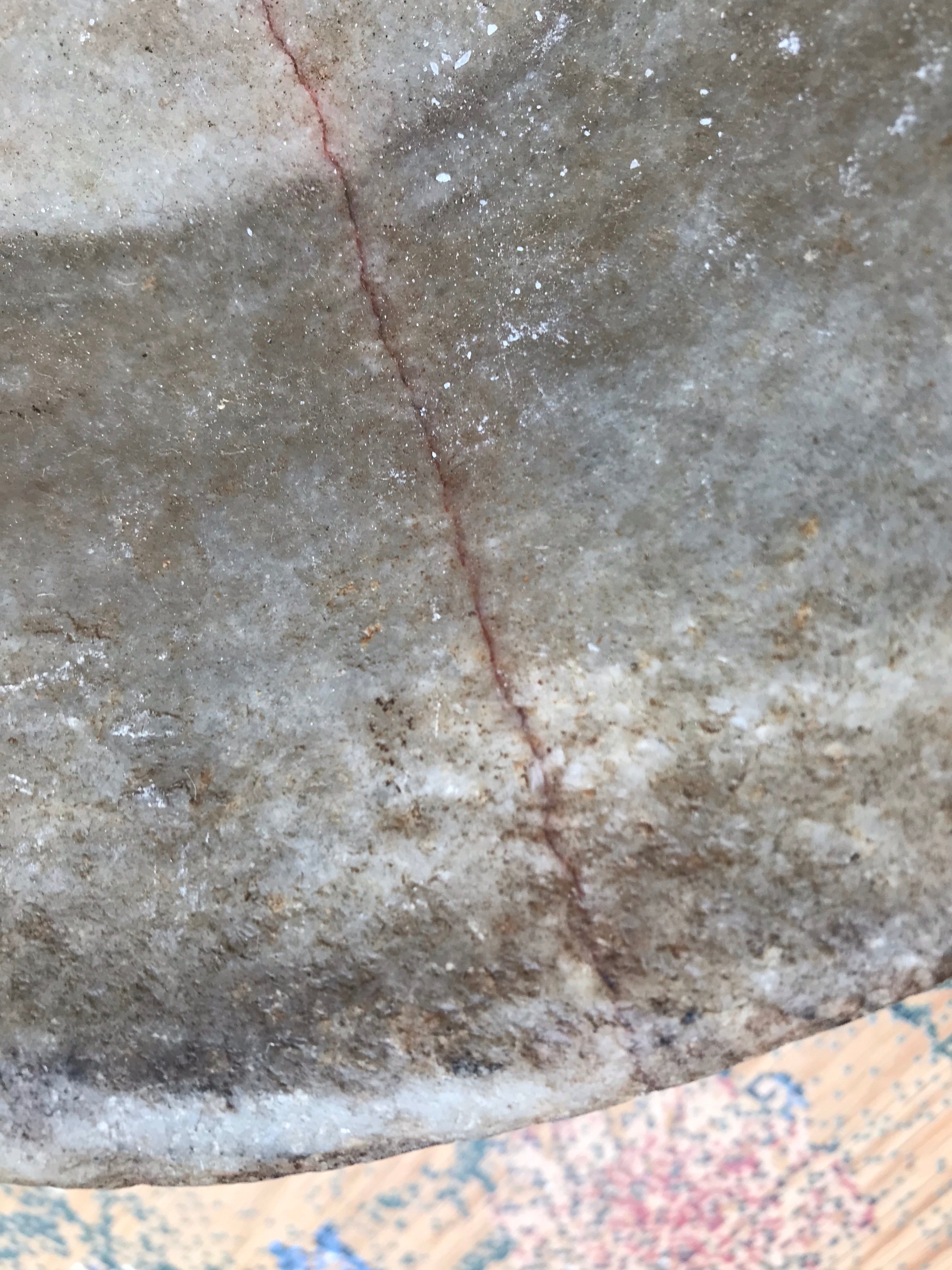 Antique Indian Marble Bowl
