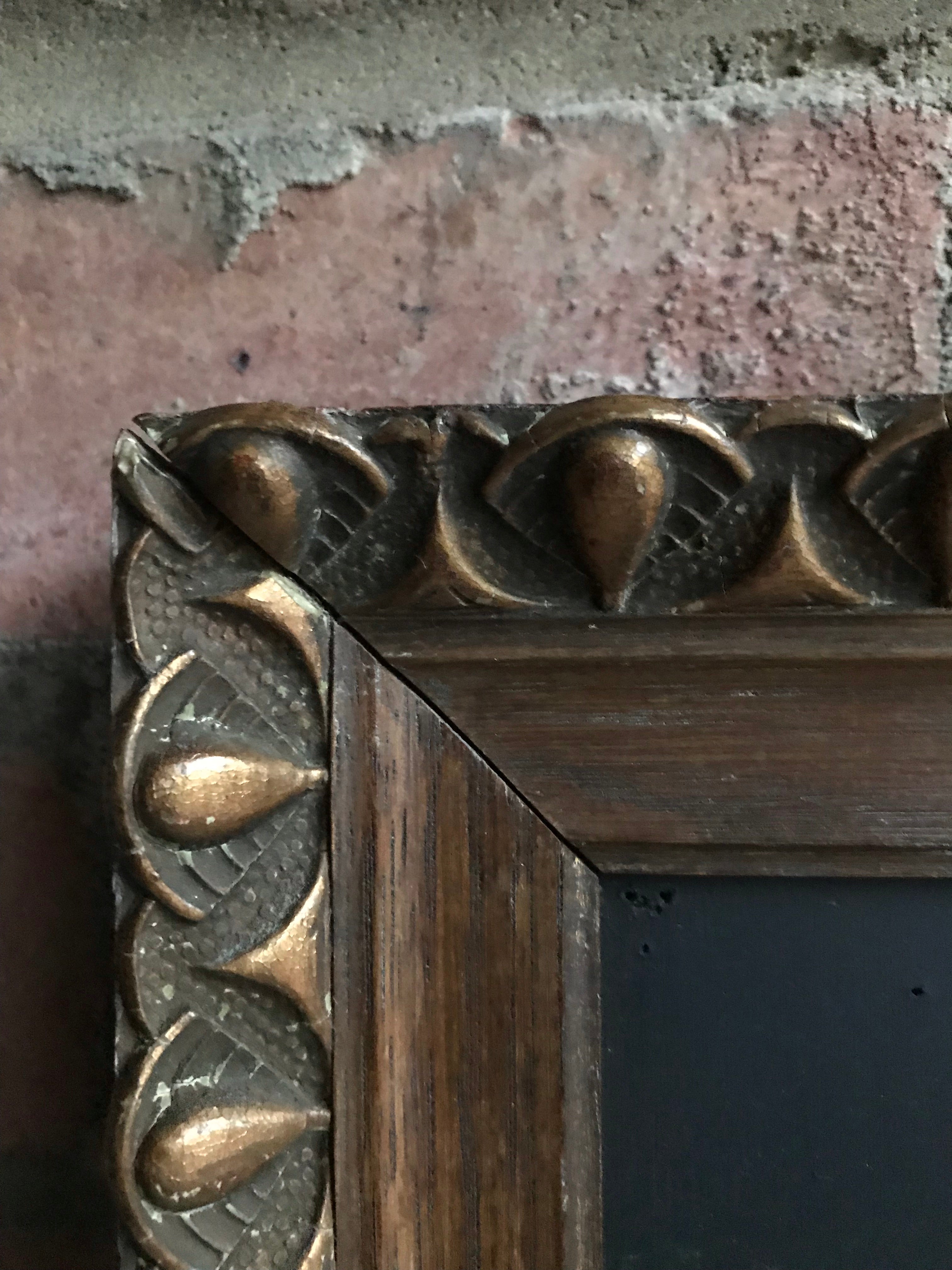 Gold Vintage Framed Chalkboard