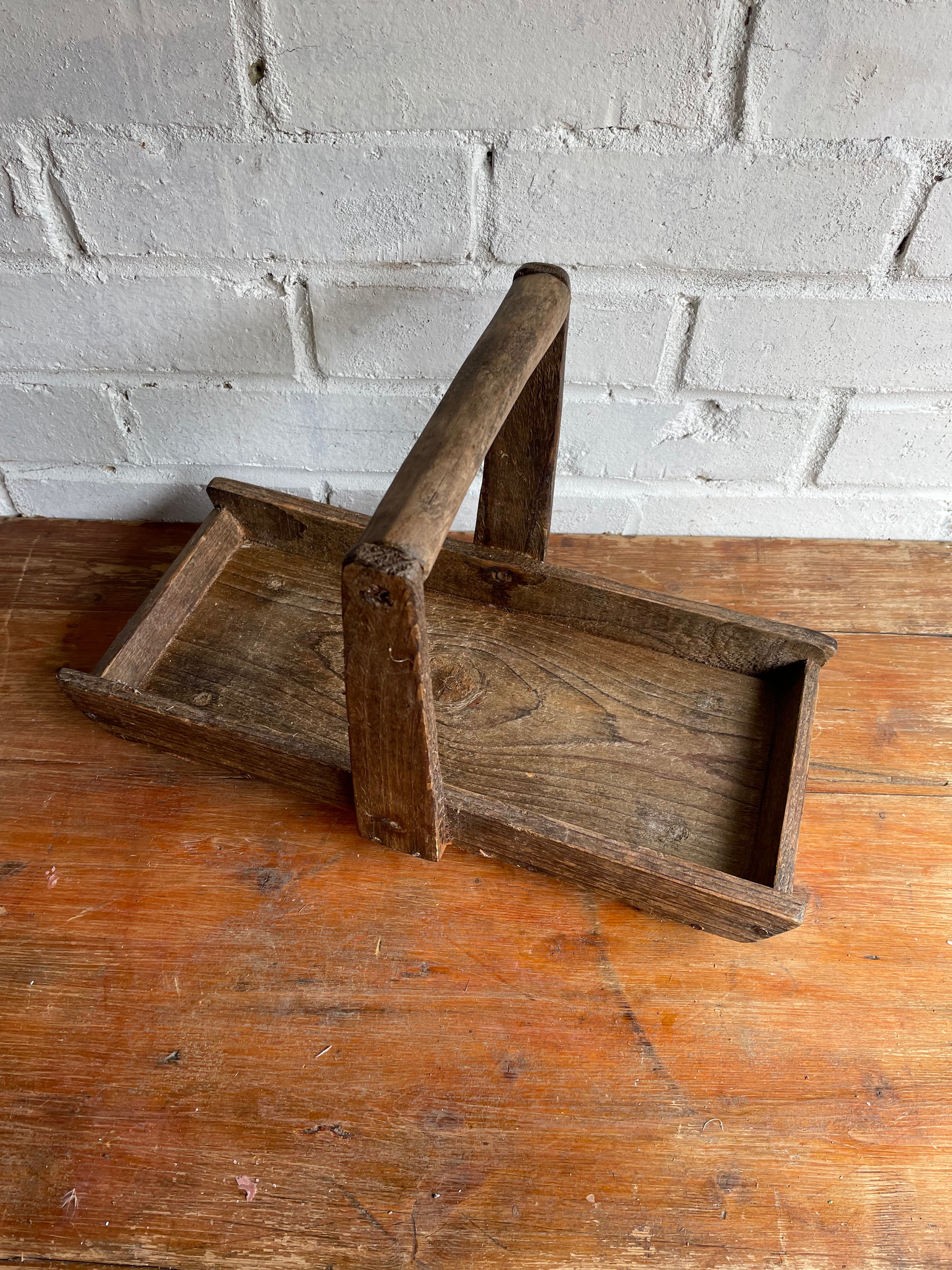 Rustic Wooden Trug
