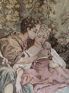 Large French Tapestry - The Lovers