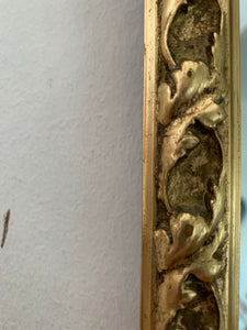 Large Ornate Gold Mirror