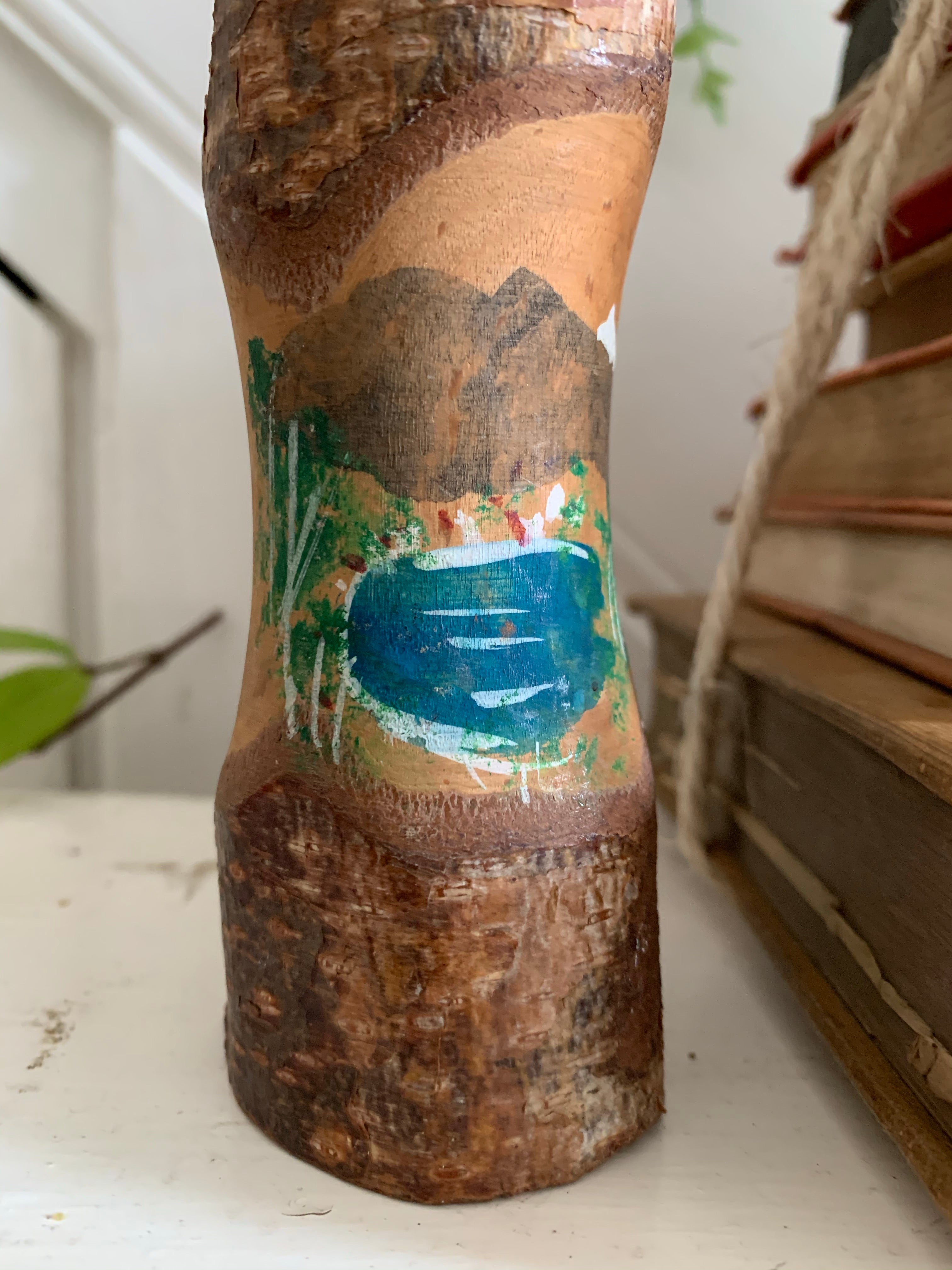 Little Vintage Japanese Kokeshi Doll