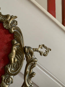 Antique Gilt Table Top Swivel Frame