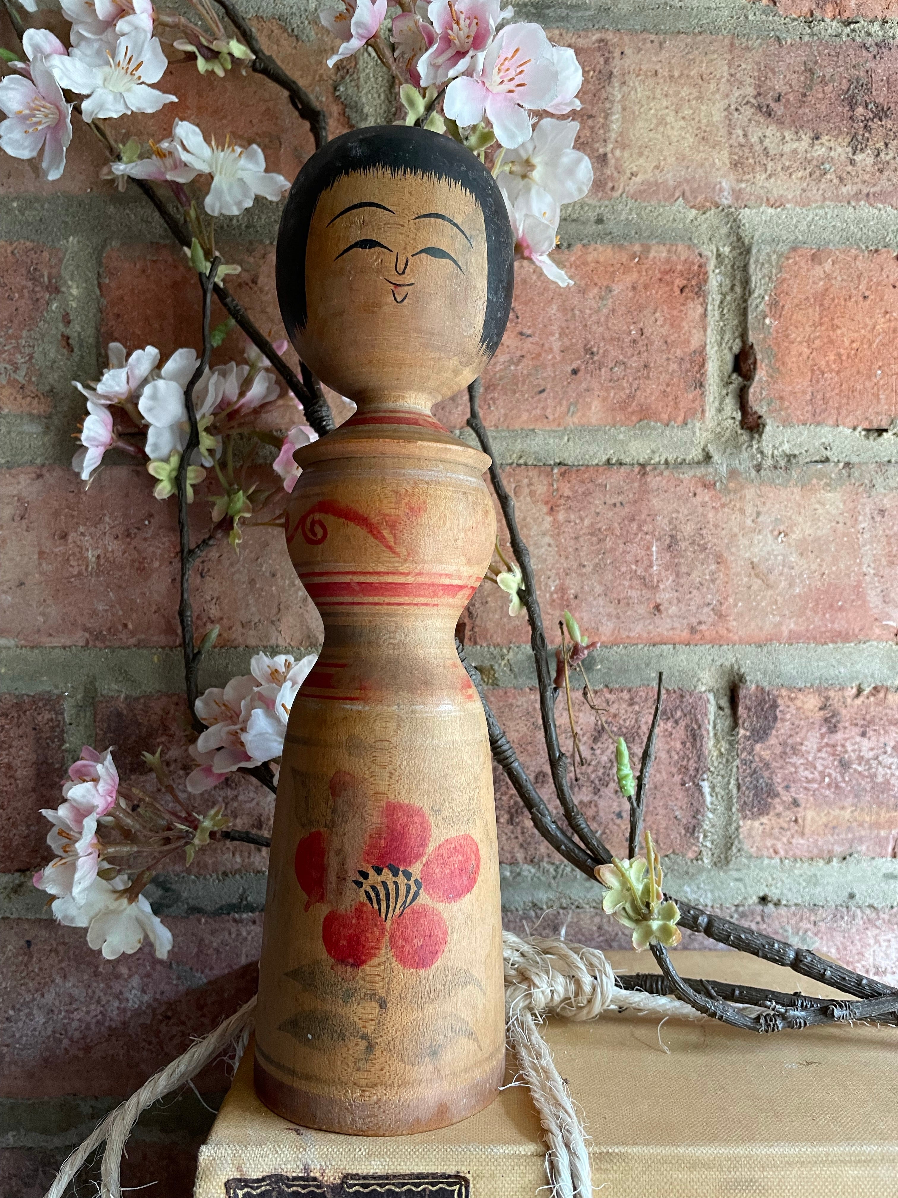 Medium Vintage Japanese Kokeshi Doll