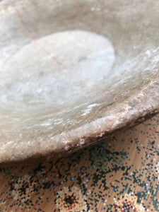 Antique Indian Marble Bowl