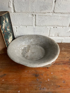 Larger Antique Marble Bowl 7