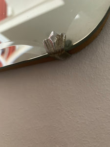 Beautiful Art Deco Mirror with fan clasps