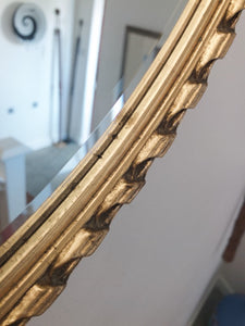 Large Gold Vintage Mirror