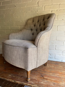 Small Button Back Chair