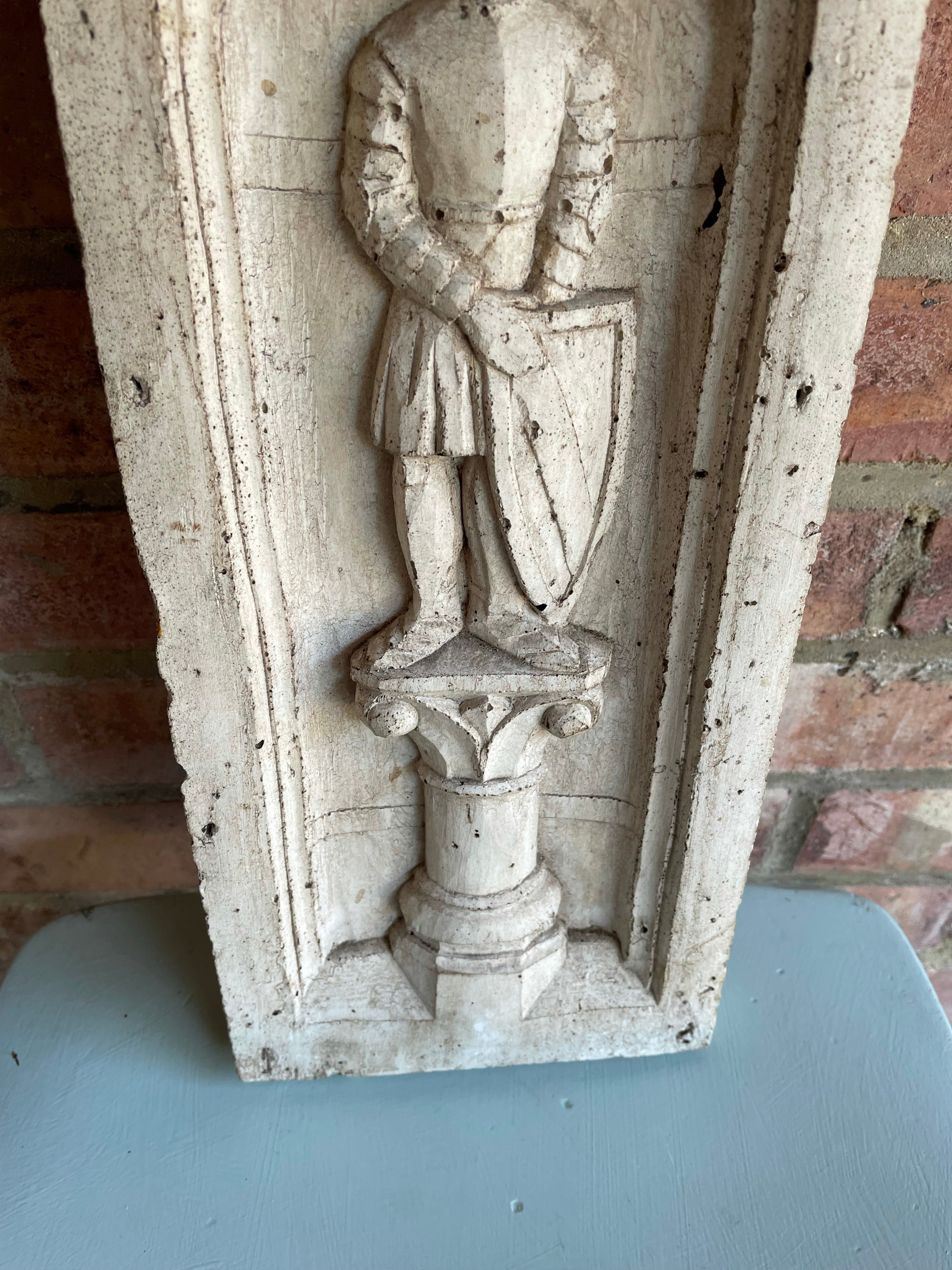 Medieval Style Plaster relief