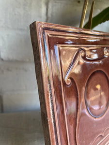 Victorian Pottery Tile