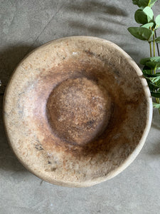 Antique Marble Stone  Bowl 3