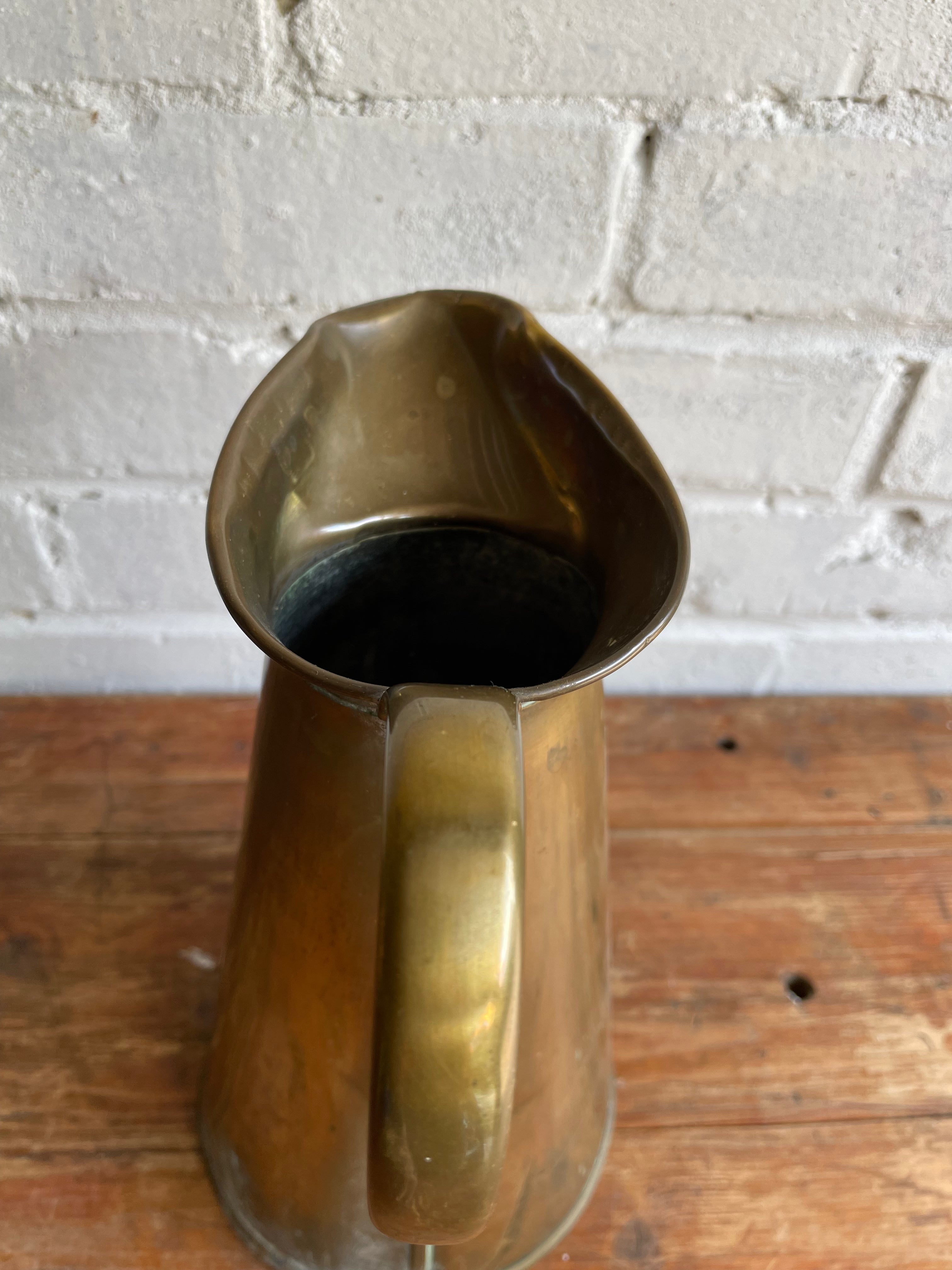Joseph Sankey Medium Brass Jug