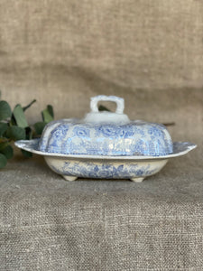 Small English Transferware Soupiere