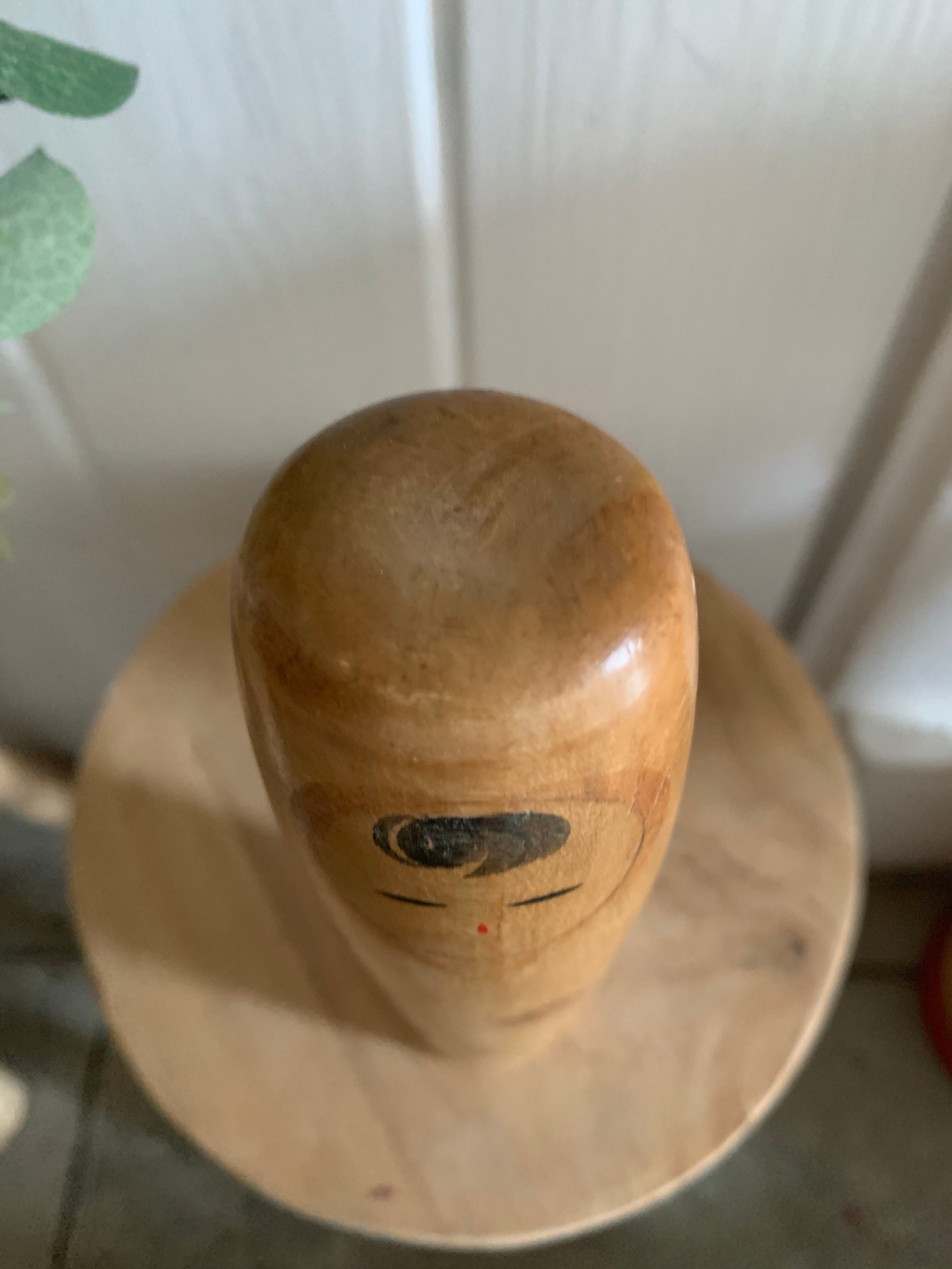 Tiny Vintage Japanese Kokeshi Doll
