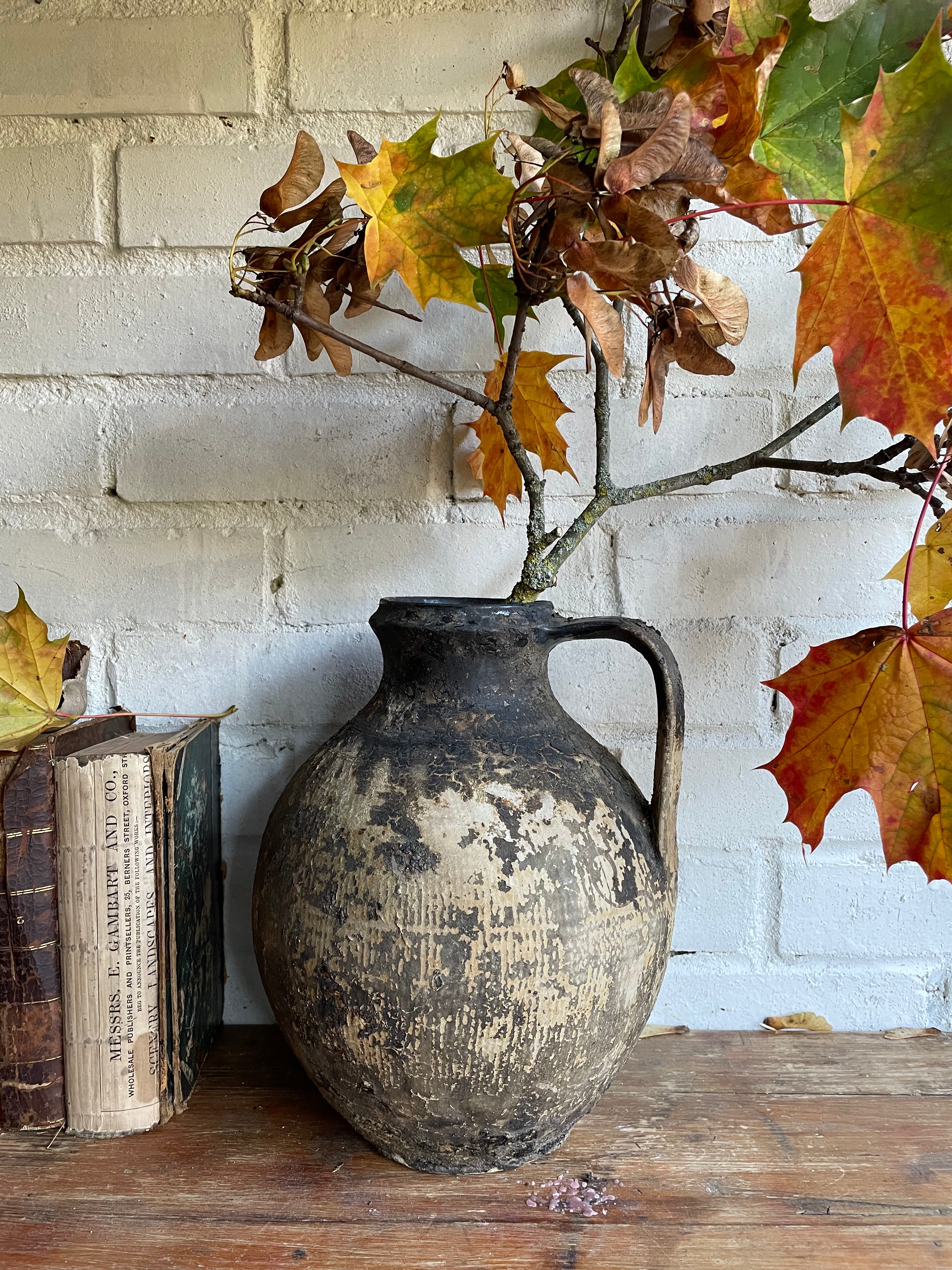 Two-Tone Earthenware Vase