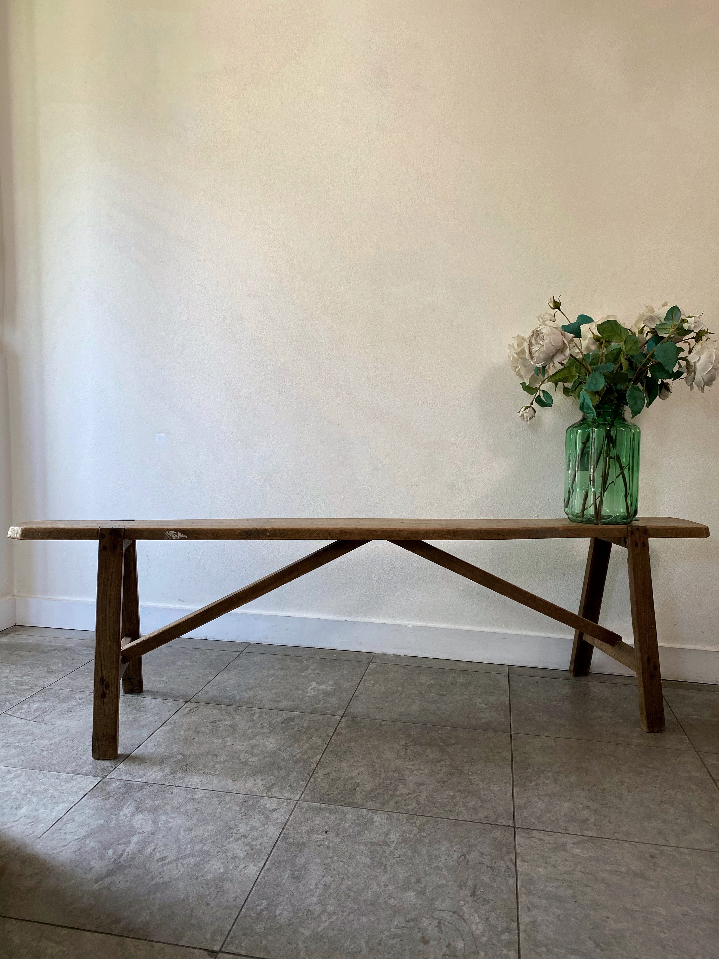 Long French Bench