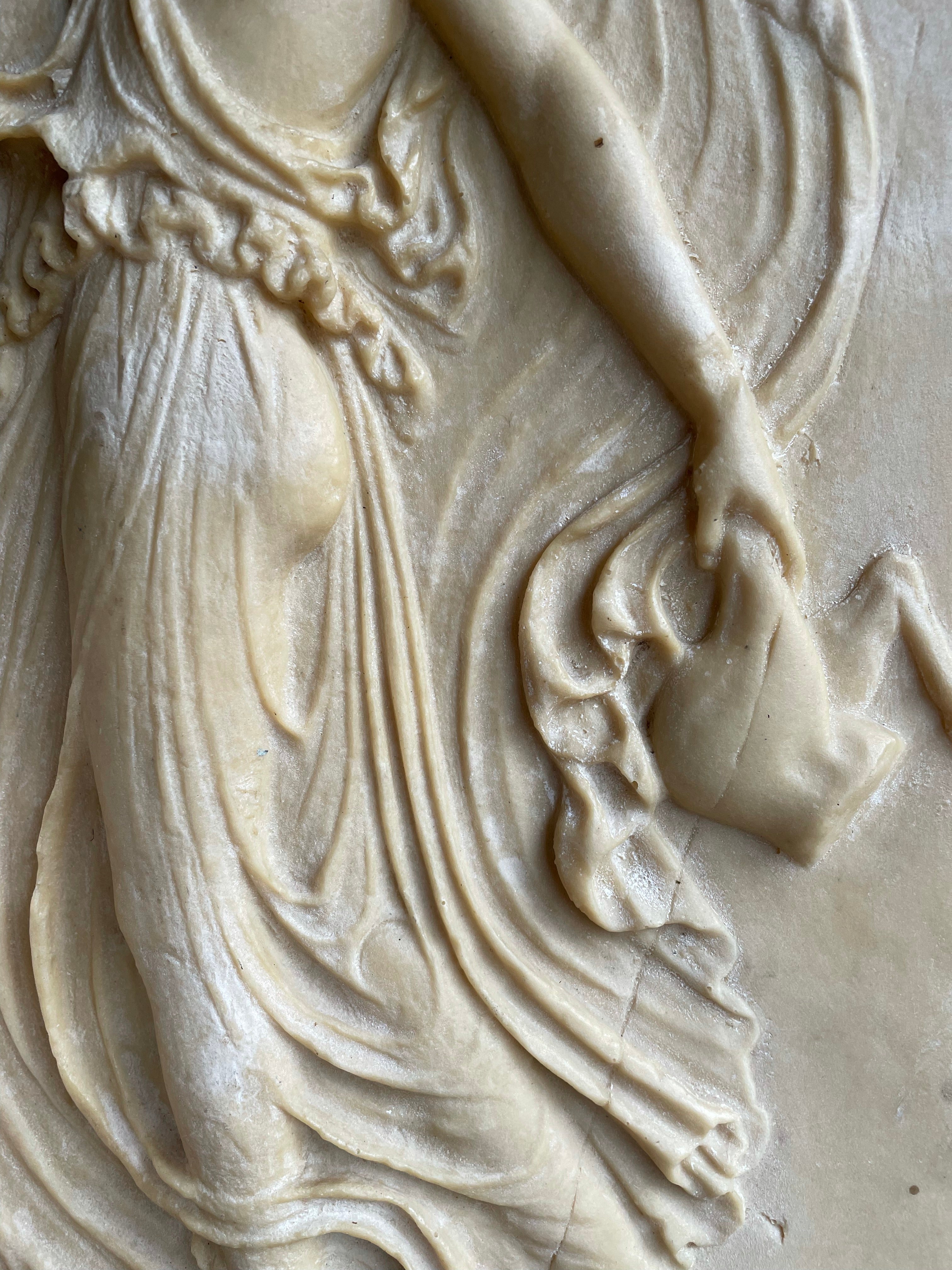 Soapstone Classical Relief