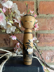 Extra Small Vintage Japanese Kokeshi Doll