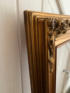 Very Large Ornate Gold Frame
