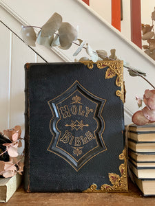 1800s Large Antique Family Bible