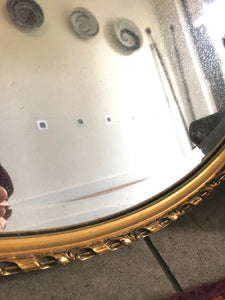 Small Gold Mirror