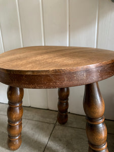 French Vintage Milking Stool 2