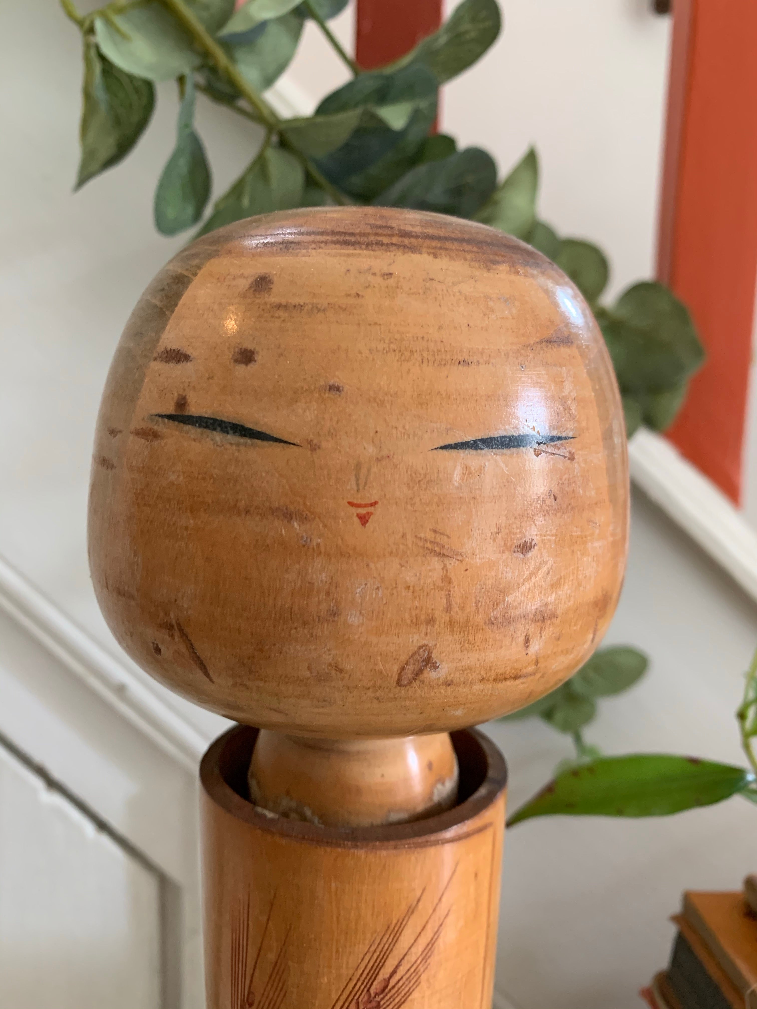 Large Vintage Japanese Kokeshi Doll