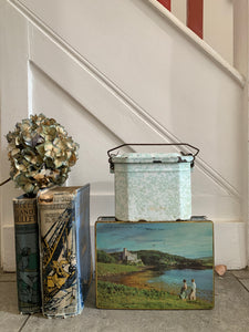 Vintage Enamel Lunch Box