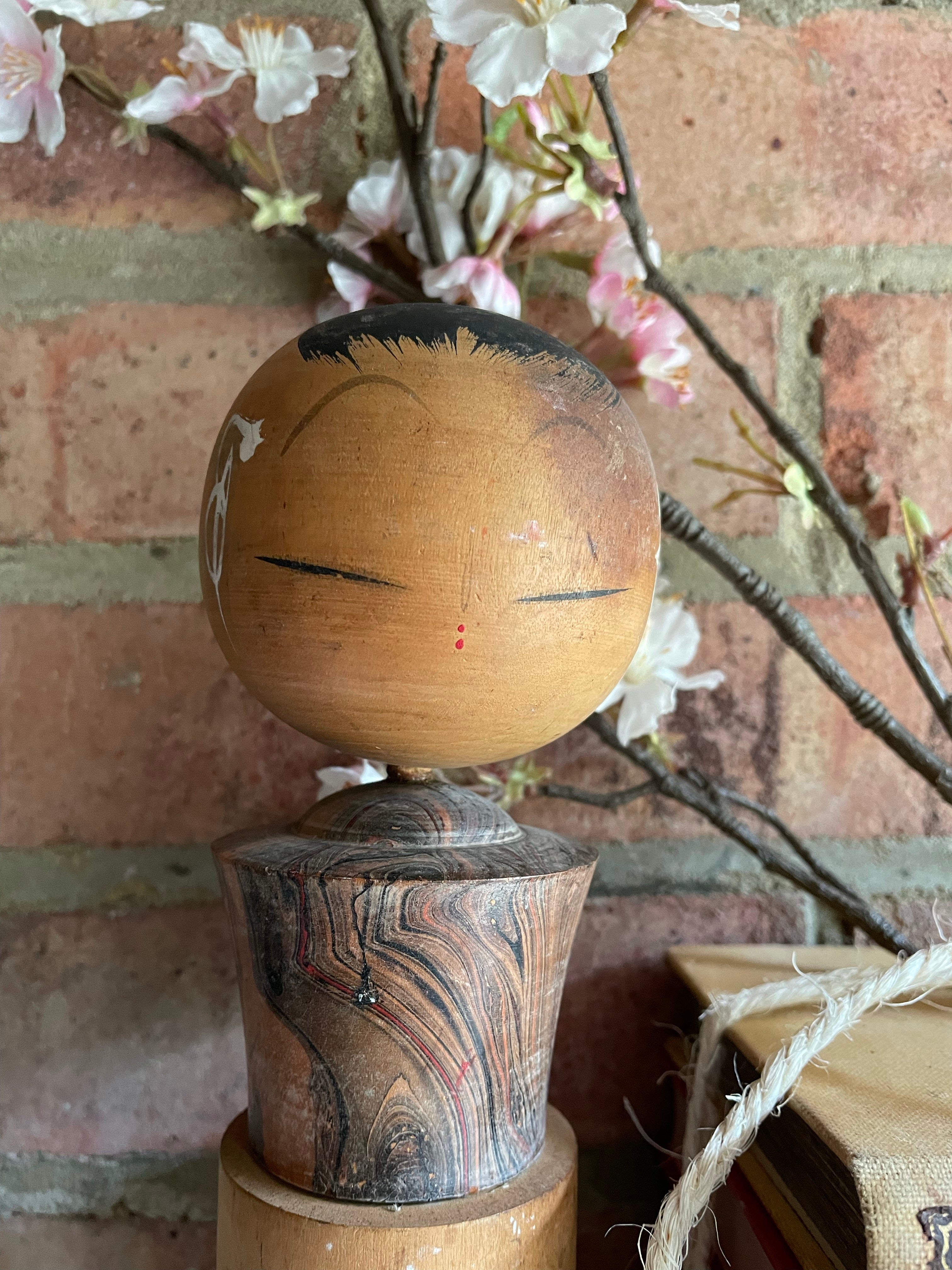 Medium Vintage Japanese Kokeshi Doll
