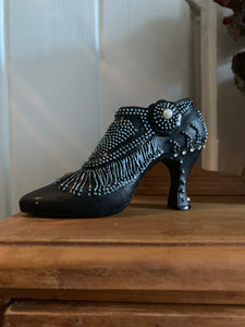 Miniature Ceramic & Resin Art Deco Shoe