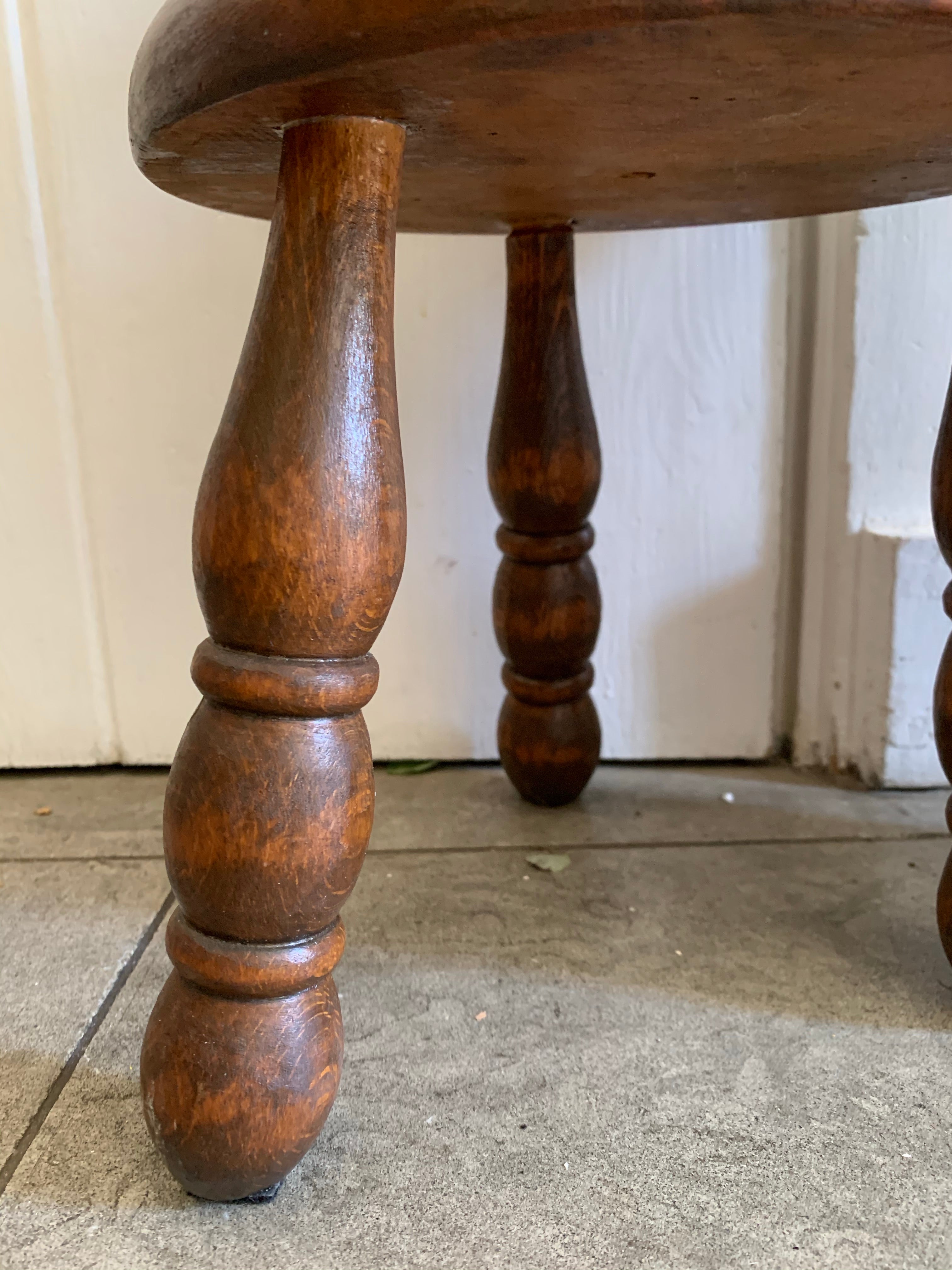 Teeny French Vintage Milking Stool
