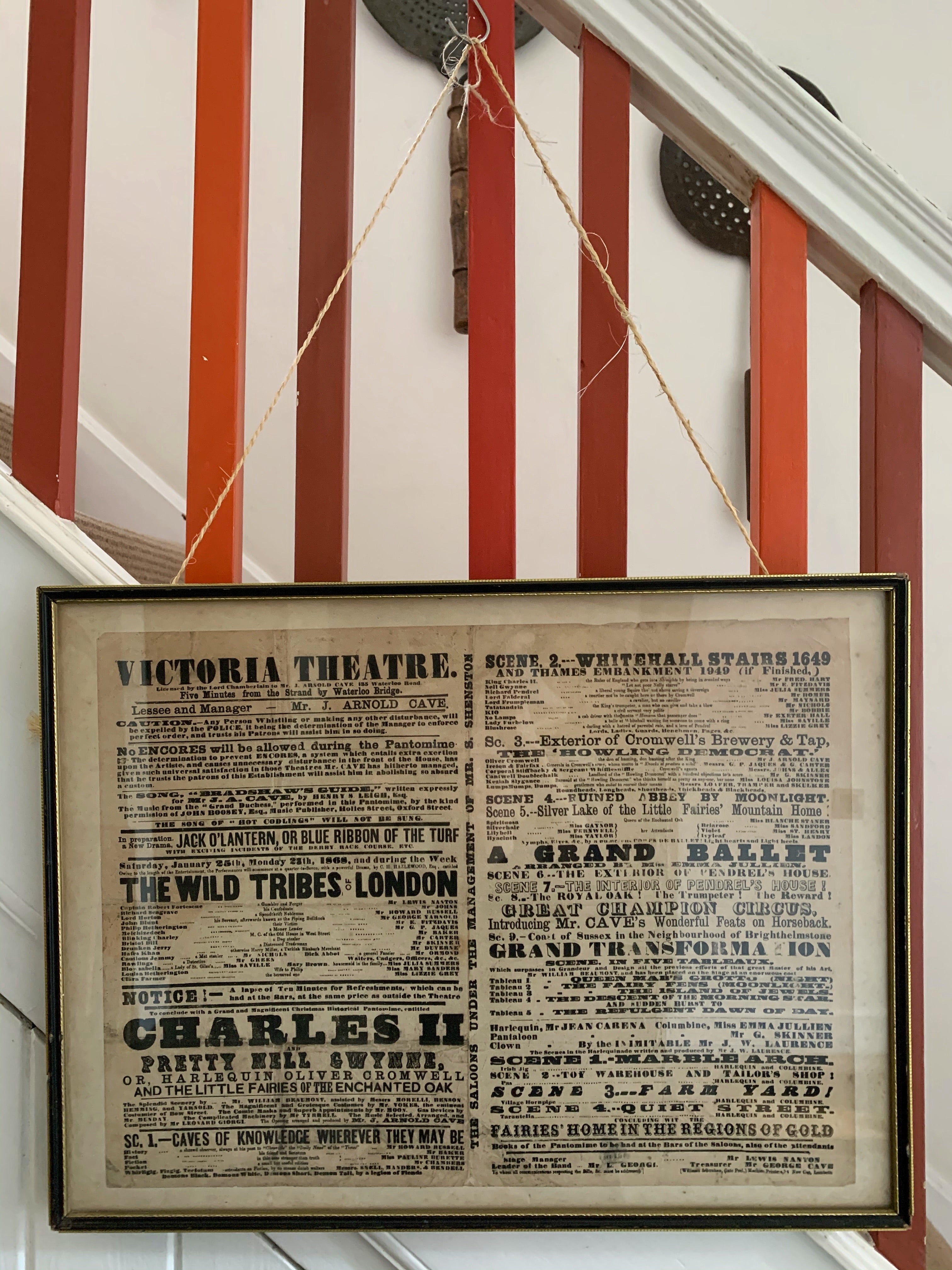 1800s Theatre Poster