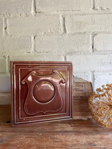 Victorian Pottery Tile