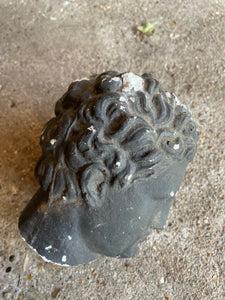 Small Rustic Plaster Gentleman’s Head