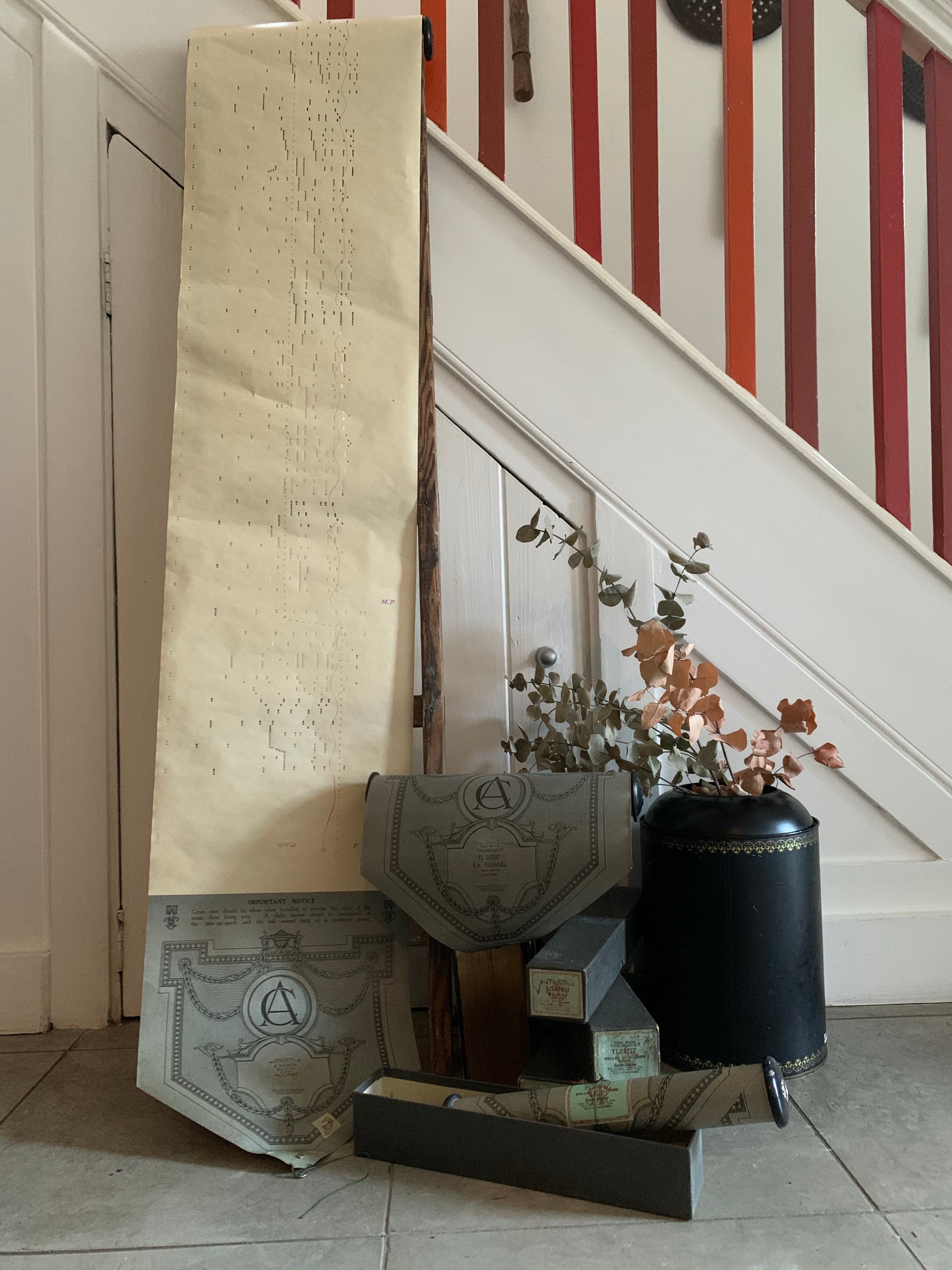 19th Century Pianola Rolls