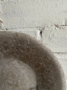 Large Antique Marble Bowl 5