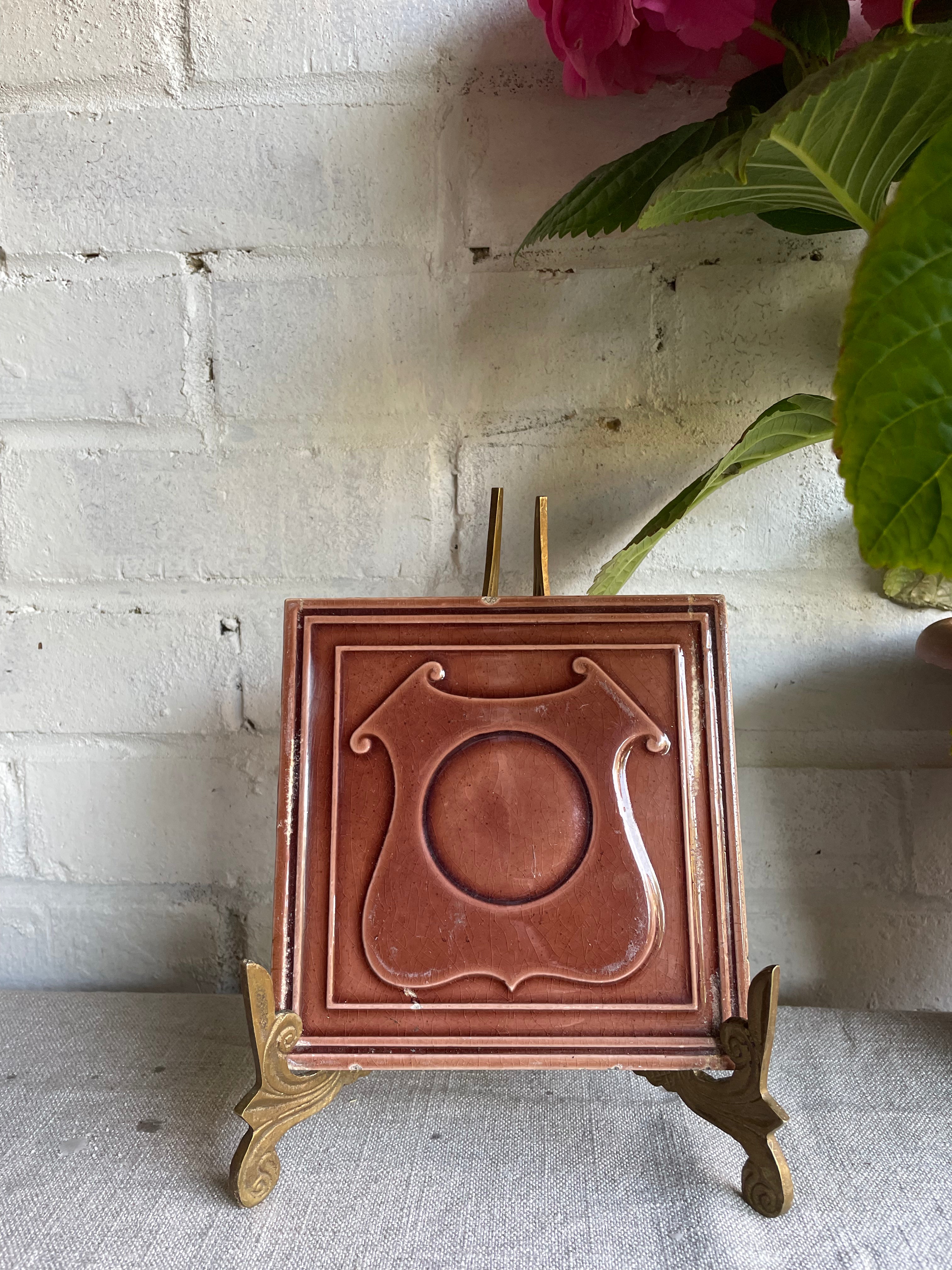 Victorian Pottery Tile