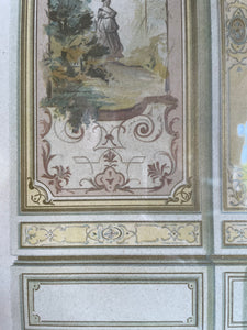 Antique Print No 21 of French Architectural & Ornamental Detail