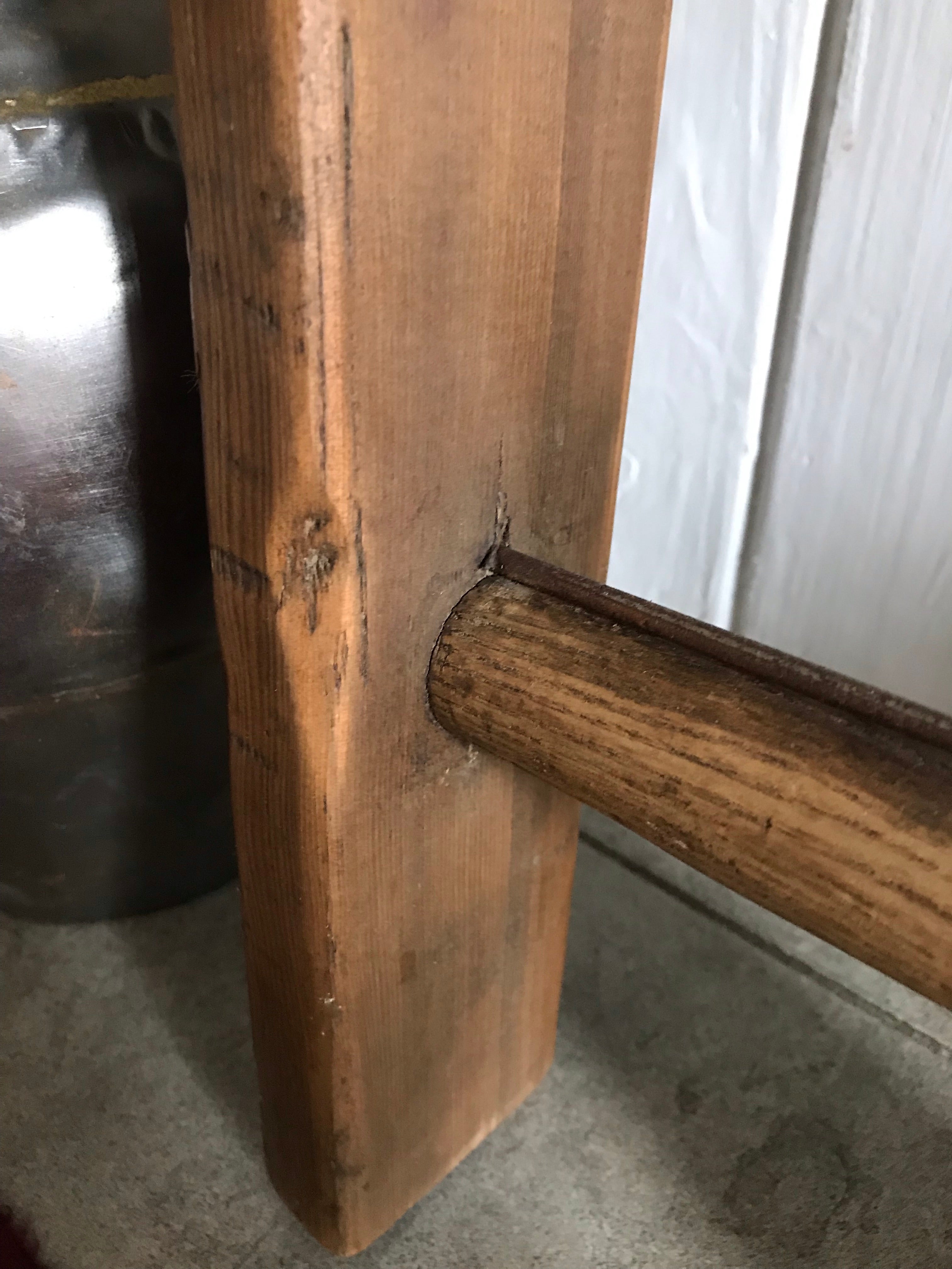 Large Vintage Leaning Ladder