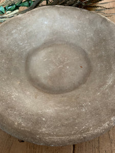 Small Antique Marble Stone Bowl 2