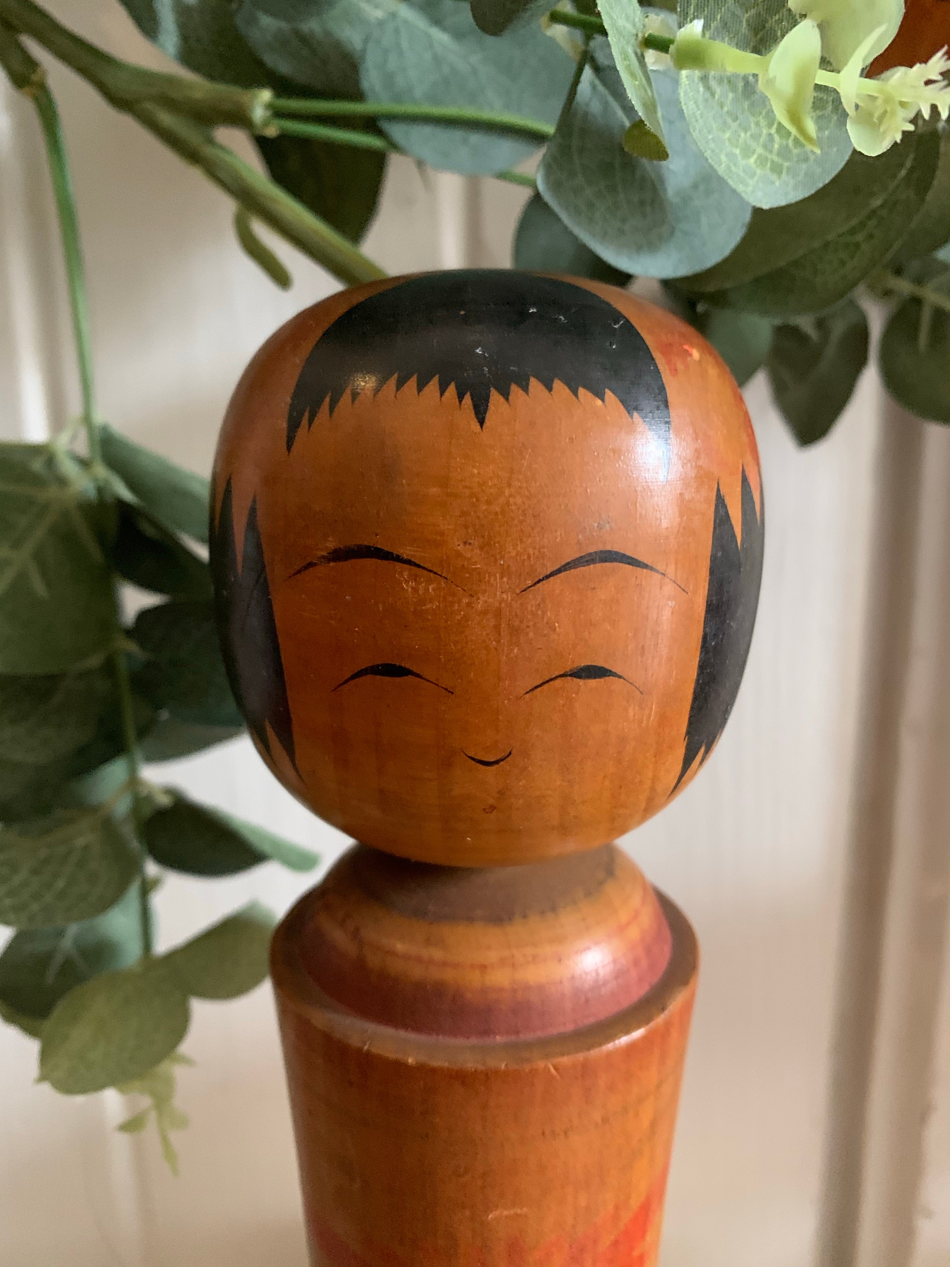 Medium Vintage Japanese Kokeshi Doll