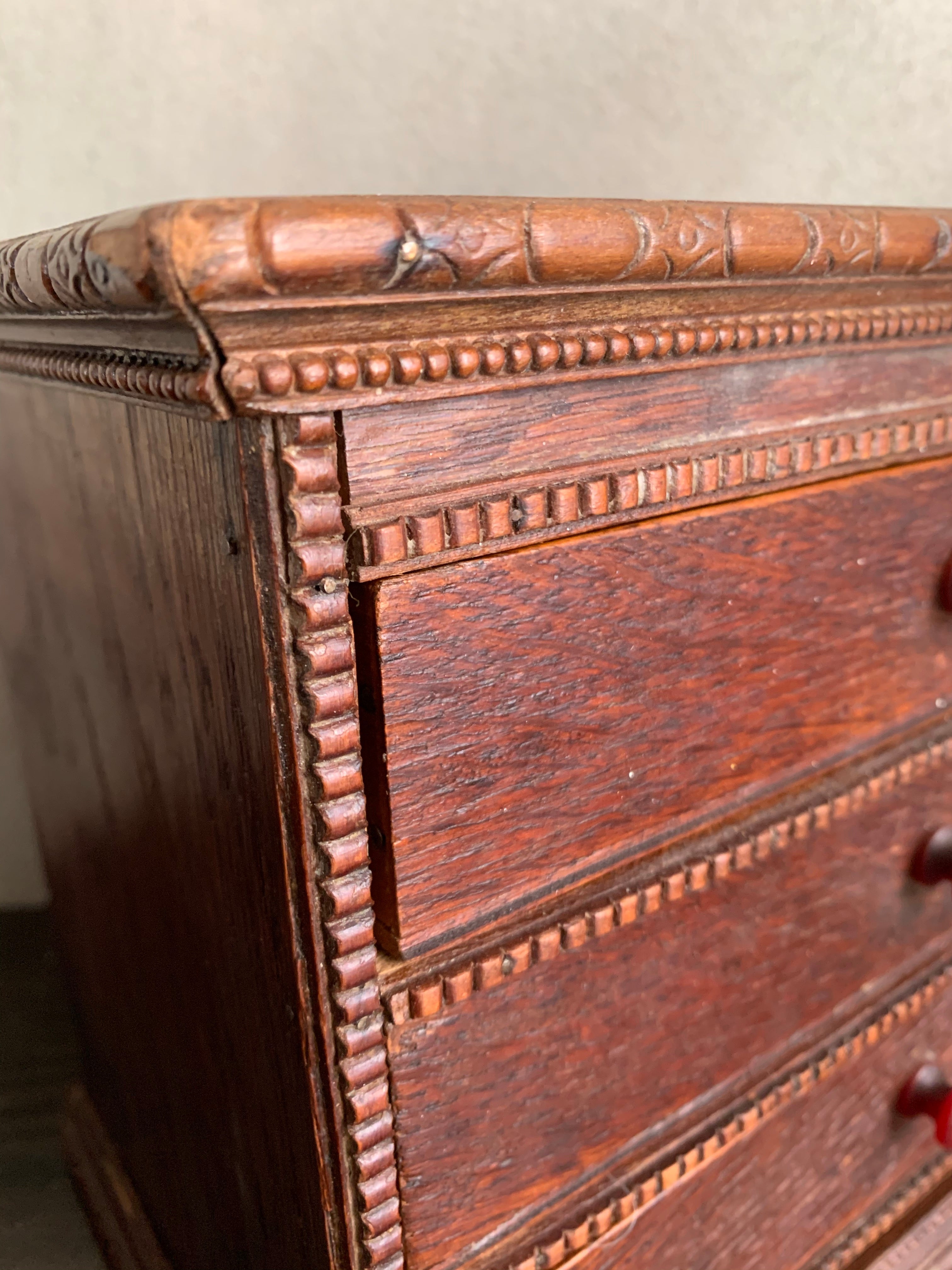 Vintage Apprentice Drawers with lined drawers