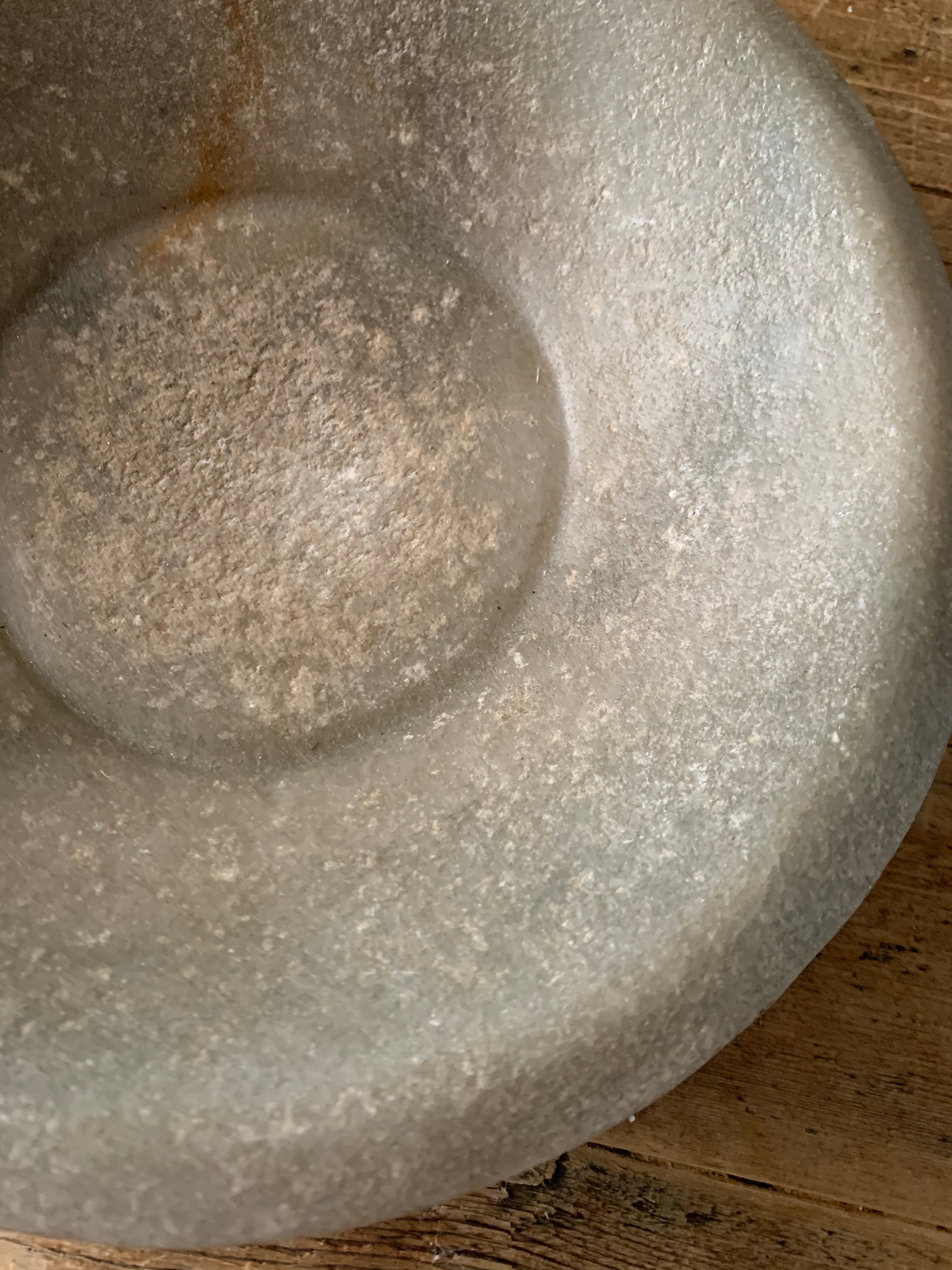 Antique Marble Stone Bowl 3