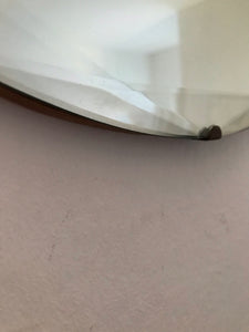 Round Art Deco Decorative Mirror